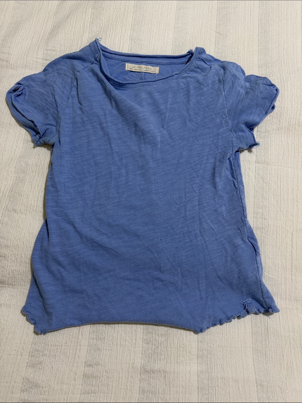 Women’s We the Free by Free People Blue Short Sleeve Tee